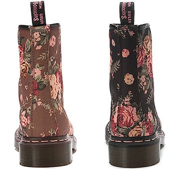 Dr martens 1460 victorian 2025 flowers